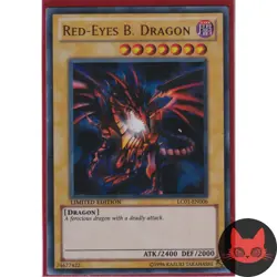 Yugioh Red-Eyes Black Dragon LC01-EN006 Ultra Rare NM - Image 1