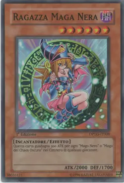 YU GI OH RAGAZZA MAGA NERA • DPYG • SUPER RARA - Image 1