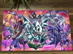 Yu-Gi-Oh! Toon Dark Magician Girl Playmat TCG CCG Mat Trading Card Game Mat Pad - Image 1