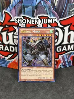 Yugioh Yosenju Misak THSF-EN002 Secret Rare 1st Edition NM - Image 1