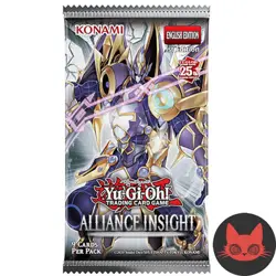 Yugioh Alliance Insight Booster Pack 1st Edition New & Sealed - Image 1