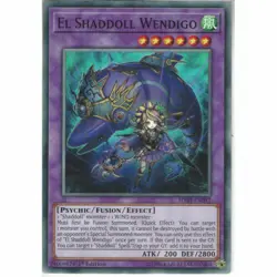 El Shaddoll Wendigo - SDSH-EN042 - Common - 1st Edition - Yugioh - Image 1