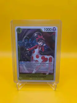 One Piece TCG English EB01-056 Charlotte Flampe R Foil - Image 1