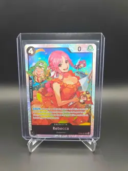 One Piece TCG English OP05-091 Rebecca SR Foil - Image 1