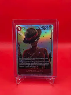 One Piece TCG English OP12-015 Monkey D Luffy SR Foil - Image 1