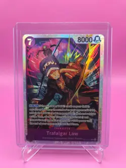 One Piece TCG English OP12-073 Trafalgar Law SR Foil - Image 1