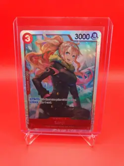 One Piece TCG English OP10-005 Sanji SR Foil - Image 1
