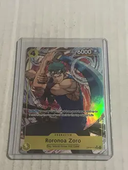 One Piece Adventure On Kami’s Island Roronoa Zoro OP15-113 SR Alt Art English - Image 1