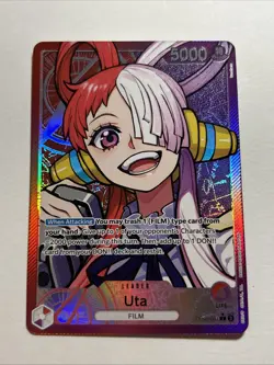 Uta Leader Alt Art OP06-001 Wings of the Captain English Edition - Image 1
