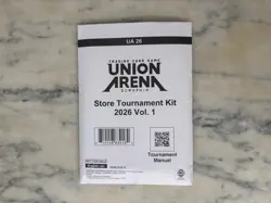 UNION ARENA CARD GAME STORE TOURNAMENT KIT 2026 VOL 1 UA26 NEW & SEALED ENGLISH - Image 1