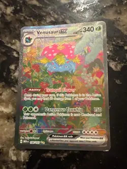 venusaur ex 198/165 shimmering Pokemon card mint condition - Image 1