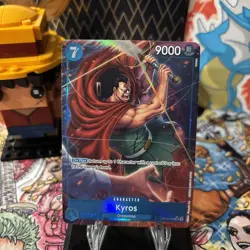 KYROS - One Piece TCG OP10-046 - AA SR Alt Art Super Rare - Royal Blood NM Card! - Image 1