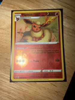 Flareon Cosmos Holo Promo Pokemon Card ( #026/185 NM Rare ) - Image 1