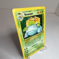 Pokemon Venusaur Base Set 2 018/130 Holo Rare Damaged HP English Card - Image 2
