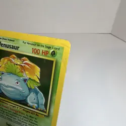 Pokemon Venusaur Base Set 2 018/130 Holo Rare Damaged HP English Card - Image 3
