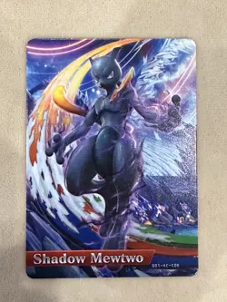 Pokemon TCG Amiibo Card Shadow Mewtwo only available at 2016 Pokken Tournament - Image 2