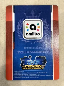 Pokemon TCG Amiibo Card Shadow Mewtwo only available at 2016 Pokken Tournament - Image 3