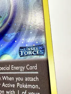 Cyclone Energy Unseen Forces 99/115 Reverse Holo Stamped Error Pokemon Card NM - Image 3