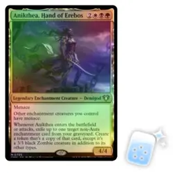 FOIL ANIKTHEA, HAND OF EREBOS (COMMANDER DECK) Commander Masters Magic MTG CARD - Image 1