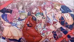 YuGiOh Heroines Greedy and Humble Event Playmat Turn 6 Duelroid - Image 1