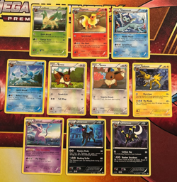 Pokemon Eeveelutions 10 card lot B&W Dark Explorers Umbreon 60, 61; Espeon++ NM - Image 2
