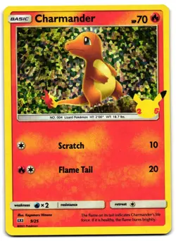 Charmander 9/25 - McDonald's Collection 2021 Pokemon TCG - LP Card - Image 1