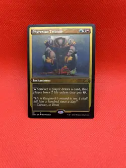 Phyrexian Tyranny Foil Etched - Double Masters 2022 - MTG - - Image 1