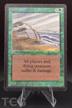 Hurricane: 1993 Magic the Gathering - Limited Edition Beta Regular - Image 1