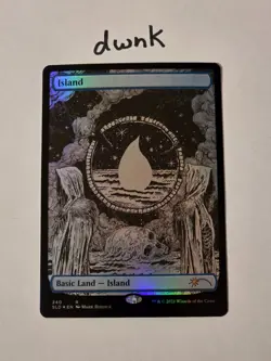 Island (240) - MTG The Unfathomable Crushing Brutality of Basic Lands - Foil x1 - Image 1