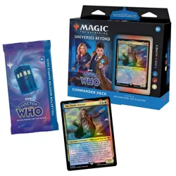 Doctor Who Commander Deck – Timey-Wimey (100-Card Deck, 2-Card Collector Booster - Image 2