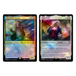 Doctor Who Commander Deck – Timey-Wimey (100-Card Deck, 2-Card Collector Booster - Image 4