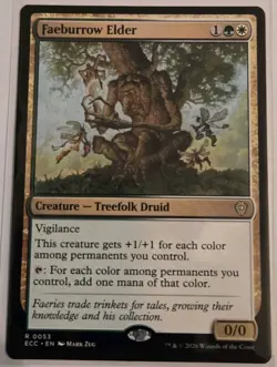 Faeburrow Elder Commander: Tarkir: Dragonstorm Regular - Image 1
