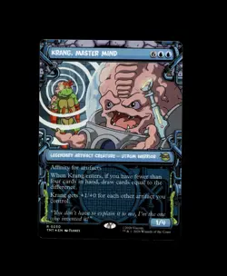 Krang, Master Mind (Showcase) Teenage Mutant Ninja Turtles Foil - Image 1