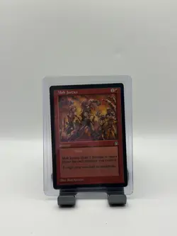MTG, Mob Justice $3 ORDER MIN ** INK MARK Stronghold Regular - Image 1