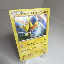 Clean Pokemon Pikachu Libre XY Trainer Kit 30/30 Holo Common Basic - Image 2