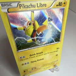Clean Pokemon Pikachu Libre XY Trainer Kit 30/30 Holo Common Basic - Image 4