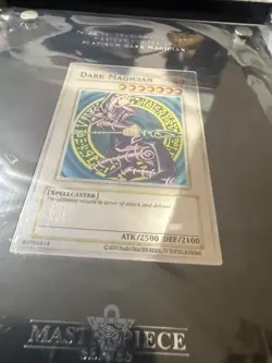 Yugioh Trading Card Game- Platinum Dark Magician Masterpiece Series 924/1000 - Image 2