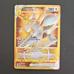 Pokemon Arceus Promo Holo XY XY197 Basic 130HP English Card - Image 1