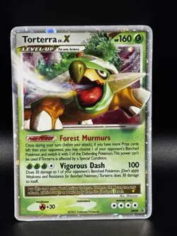 Pokemon Torterra LV.X DP09 Diamond and Pearl Holo - Image 1