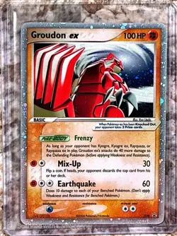 Groudon ex (EX Collector's Tins) 038 Nintendo Promo Holo Pokemon English NM/LP - Image 1