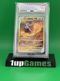 Pokemon PSA 9 MINT Origin Forme Palkia VSTAR GG67/GG70 Crown Zenith FA Holo 0261 - Image 1