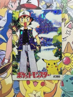 Pokemon Charizard Vintage Pocket Monsters Vending HOLO Prism Sticker 98 Nintendo - Image 3