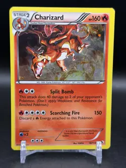 Charizard 19/113 Legendary Treasures Cosmos Holo Rare Pokemon English Promo LP - Image 1