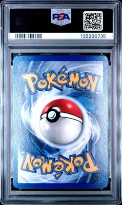 2001 WOTC POKEMON 3 MOVIE BLACK STAR PROMO ENTEI #34 REVERSE HOLO FOIL PSA 9 A - Image 2