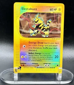 Electabuzz 76/165 Reverse Holo Pokemon Expedition 2002 Wotc Vintage LP/NM - Image 2