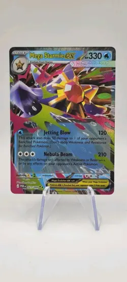Pokemon TCG: Mega Starmie EX 021/088 Double Rare - Perfect Order - NM - Image 1