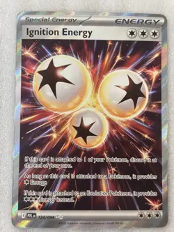Ignition Energy 124/094 - Pokemon Phantasmal Flames Ultra Rare Full Art Holo - Image 1