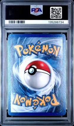 2001 WOTC POKEMON 3 MOVIE BLACK STAR PROMO ENTEI #34 REVERSE HOLO FOIL PSA 8 B - Image 2