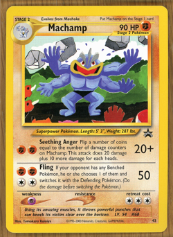 Machamp - 43 ~ Black Star Promo ~ NM/Mint!! - Image 1