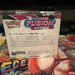 Pokemon TCG SW&SH Fusion Strike Booster Box 36 Packs In Acrylic Case, New Sealed - Image 5